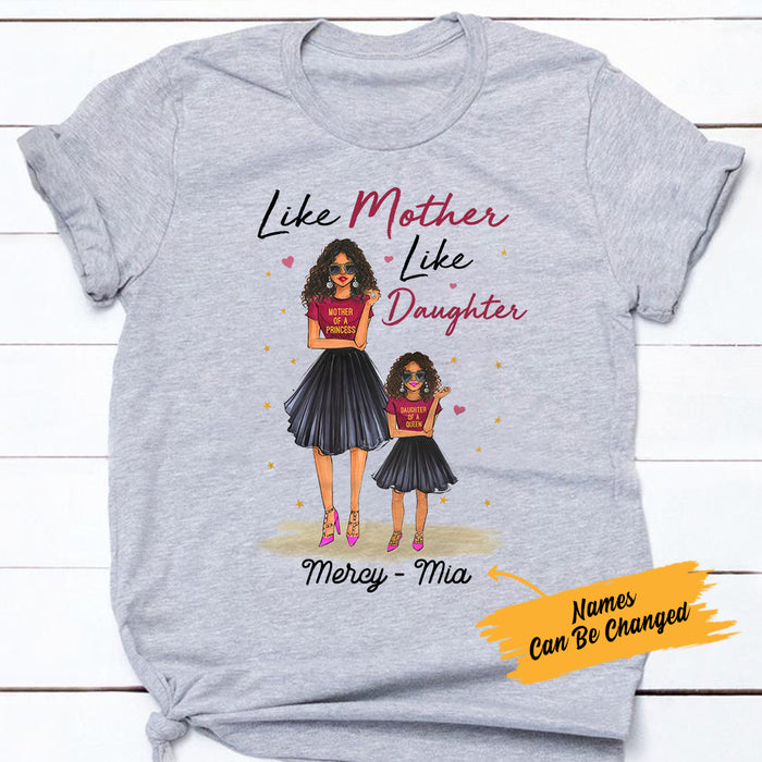 Personalized BWA Mom Like Daughter T Shirt AG62 30O57 1