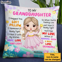 Personalized Gift For Granddaughter Little Fairy Princess Pillow 31029 thumb 1