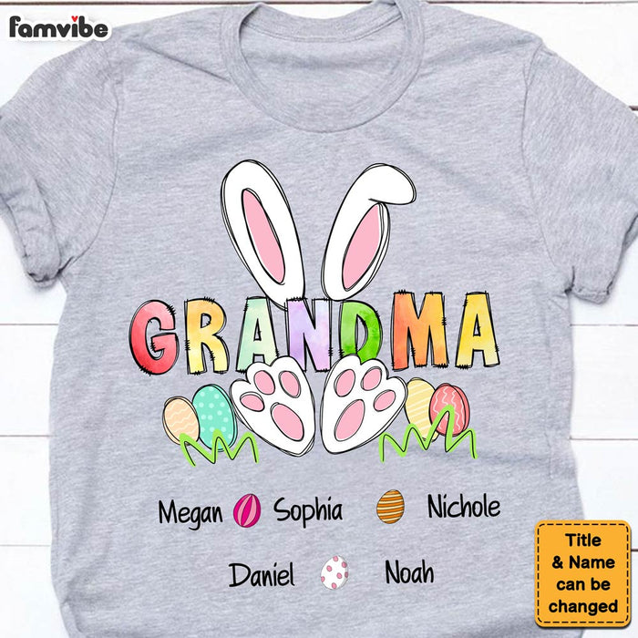 Personalized Gift For Grandma Easter Shirt - Hoodie - Sweatshirt 31610 1