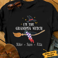 Personalized Halloween Grandma Witch T Shirt JL172 65O34 thumb 1