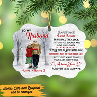 Personalized Couple Christmas Benelux Ornament NB202 85O47 thumb 1