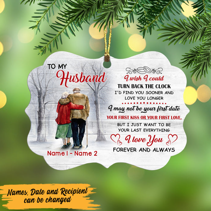 Personalized Couple Christmas Benelux Ornament NB202 85O47 1