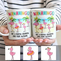 Personalized Grammingo Flamingo Grandma Mug JN121 25O58 thumb 1