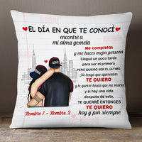 Personalized Couple Spanish Pareja Pillow AP53 26O53 thumb 1