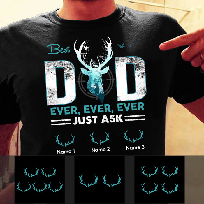 Personalized Dad Grandpa Hunting T Shirt MY292 30O58 1