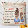 Personalized Letter To My Mom Pillow DB92 73O36 (Insert Included) 1