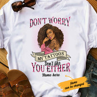 Personalized BWA Tattoos Don't Worry T Shirt AG283 26O36 thumb 1