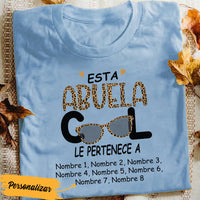 Personalized Cool Grandma Spanish Abuela Belongs T Shirt AP141 81O36 thumb 1