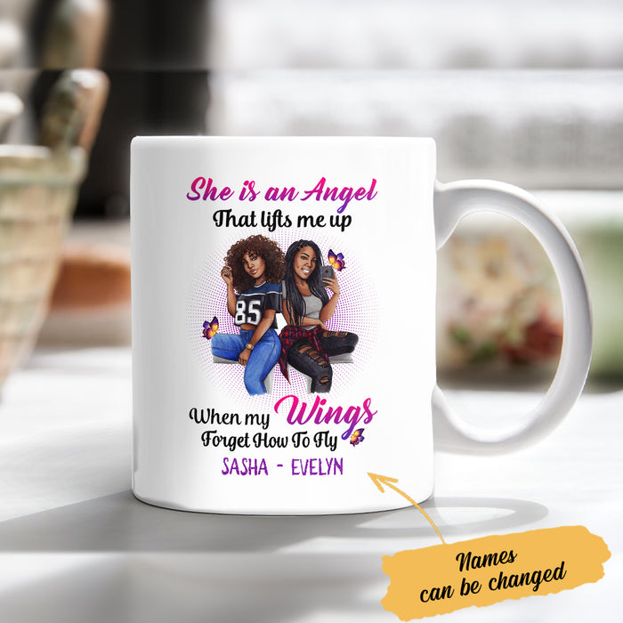 Personalized BWA Friends Angel Mug AG63 26O65 1