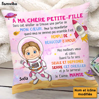 Personalized Gift For Grandson Astronaut Space French Pillow 30745 thumb 1