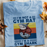 Gym Shark Fitness Workout White T Shirt JL13 81O65 thumb 1