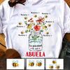 Personalized Grandma Mom Spanish Mamá Abuela T Shirt AP283 26O47 1