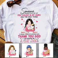 Personalized Cat Mom T Shirt MR173 30O53 thumb 1