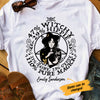 Personalized Halloween Witch Percentage White T Shirt JL151 30O53 1
