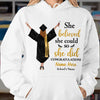 Personalized Graduation Girl She Did It Hoodie MR101 67O58 1