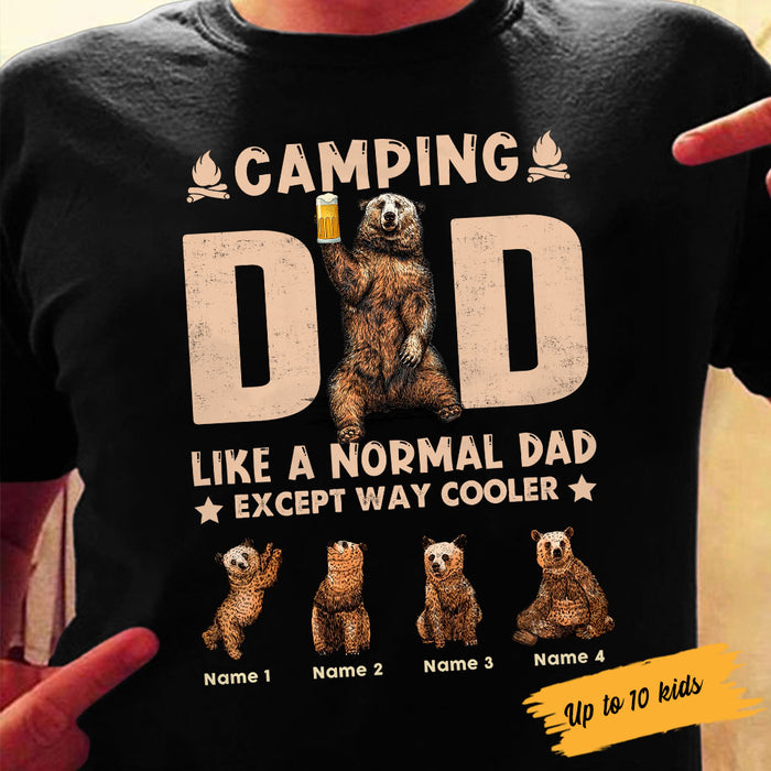 Personalized Dad Grandpa Camping T Shirt MY263 30O58 1