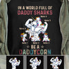 Personalized Dad Grandpa Unicorn T Shirt MY191 95O34 1