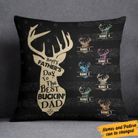 Personalized Hunting Dad Grandpa Fathers Day Pillow AP175 30O36 (Insert Included) thumb 1
