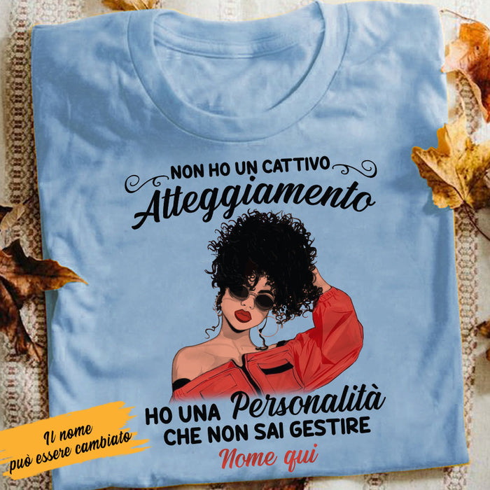 Personalized BWA Personalità Italian T Shirt AP152 26O58 1