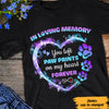 Personalized You Left Paw Prints on My Heart Dog Memorial T Shirt MR224 67O47 1