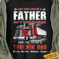 Personalized Dad Trucker  T Shirt MY91 87O34 thumb 1