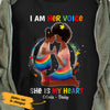 Personalized Autism Mom BWA Her Voice My Heart T Shirt AG32 65O47 thumb 1