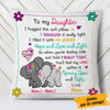 Personalized Elephant Daughter Pillow FB41 81O58 1