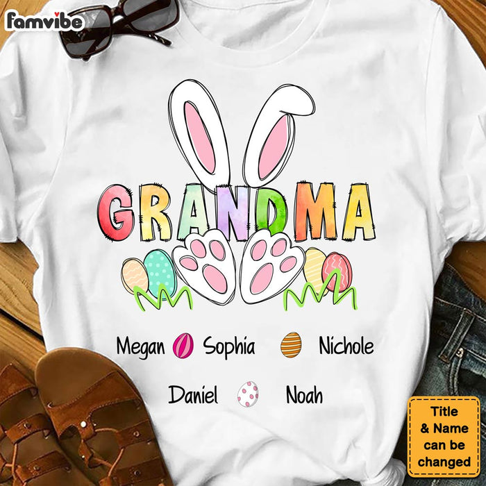 Personalized Gift For Grandma Easter Shirt - Hoodie - Sweatshirt 31610 1
