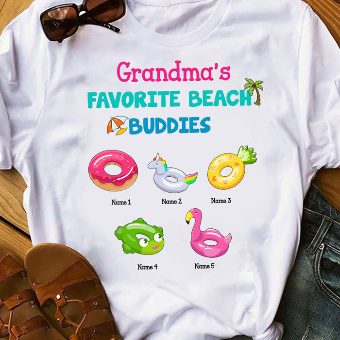 Personalized Mom Grandma T Shirt JN222 26O58 1