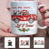 Personalized Let It Snow Dog Red Truck Mug OB12 29O34 1