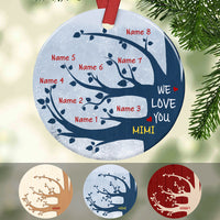 Personalized Grandma Family Tree  Ornament OB62 95O57 thumb 1