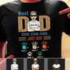 Personalized Dad Grandpa T Shirt MY291 30O34 1