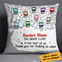 Personalized Teacher Owl Of Us Pillow JN31 95O34 thumb 1