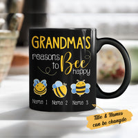 Personalized Mom Grandma Bee Mug MR302 95O34 thumb 1