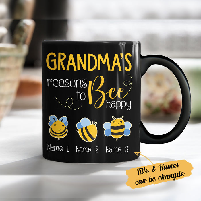 Personalized Mom Grandma Bee Mug MR302 95O34 1