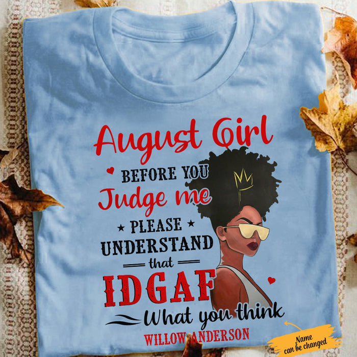 Personalized BWA  Judge Me White T Shirt JL131 30O65 1