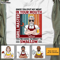 Personalized Dad Grandpa BBQ T Shirt MY191 31O28 thumb 1