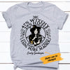 Personalized Halloween Witch Percentage White T Shirt JL151 30O53 1