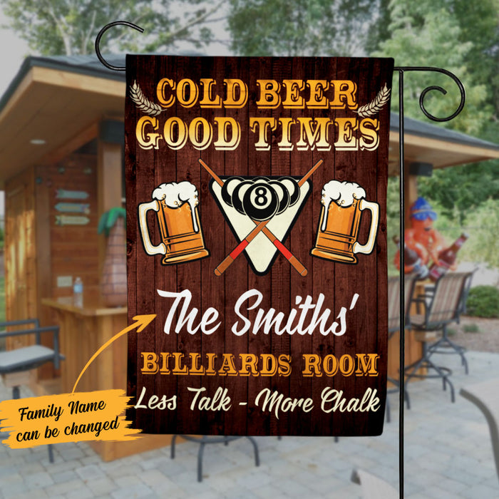 Personalized Game Room Billiards Rack It Flag AG131 26O58 1