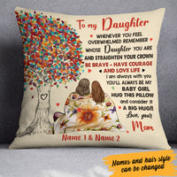 Personalized Mom Daughter Pillow MR92 30O60 thumb 1