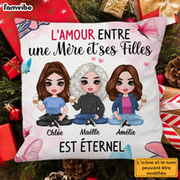 Personalized Gift For Mom Daughter French Pillow 30319 thumb 1