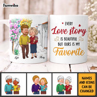 Personalized Couple Every Love Story Is Beautiful Mug 31072 thumb 1