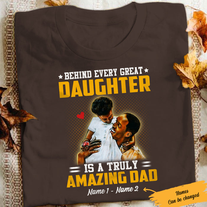 Personalized A Truly Amazing BWA Dad T Shirt SB85 29O57 1