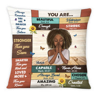 Personalized Inspirational Gift For Daughter You Are Pillow 30776 thumb 1