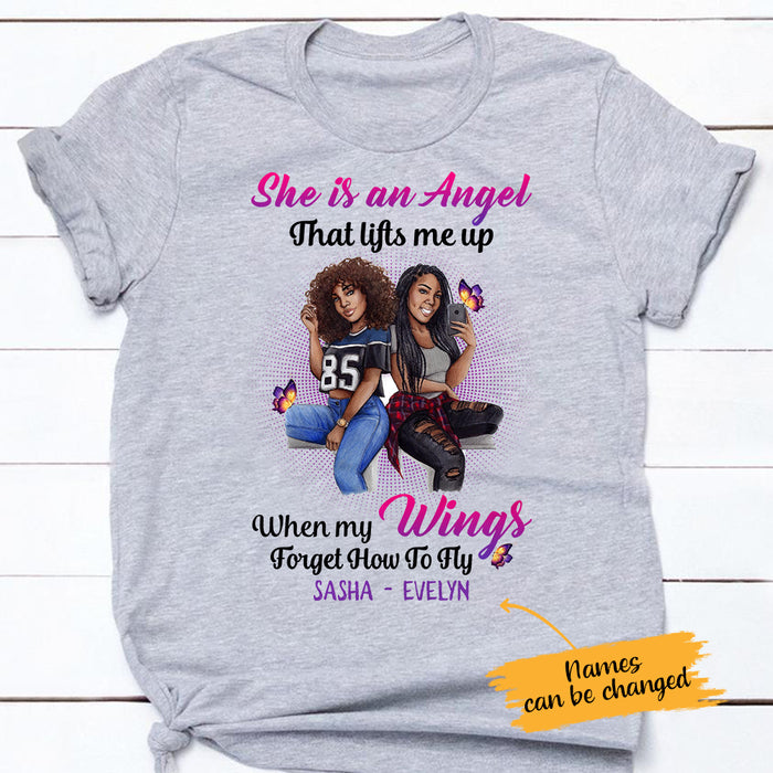 Personalized BWA Friends Angel T Shirt AG63 26O65 1