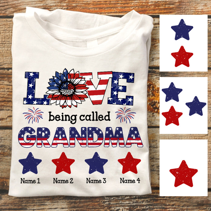 Personalized Mom Grandma Love T Shirt JN83 95O47 1