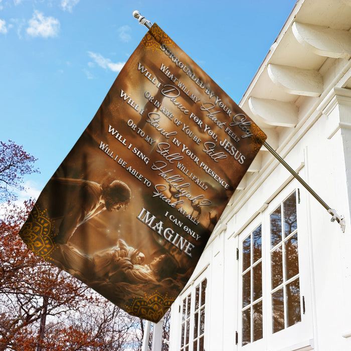 Jesus I Can Only Imagine Flag JL252 65O36 1