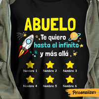 Personalized Abuelo Te quiero Spanish Grandpa I Love You T Shirt AP166 67O47 thumb 1