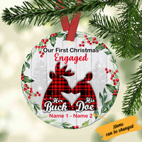 Personalized Deer Hunting Couple  Ornament SB92 73O47 thumb 1