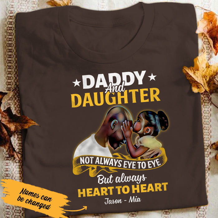 Personalized BWA Dad Heart To Heart T Shirt AG121 30O47 1
